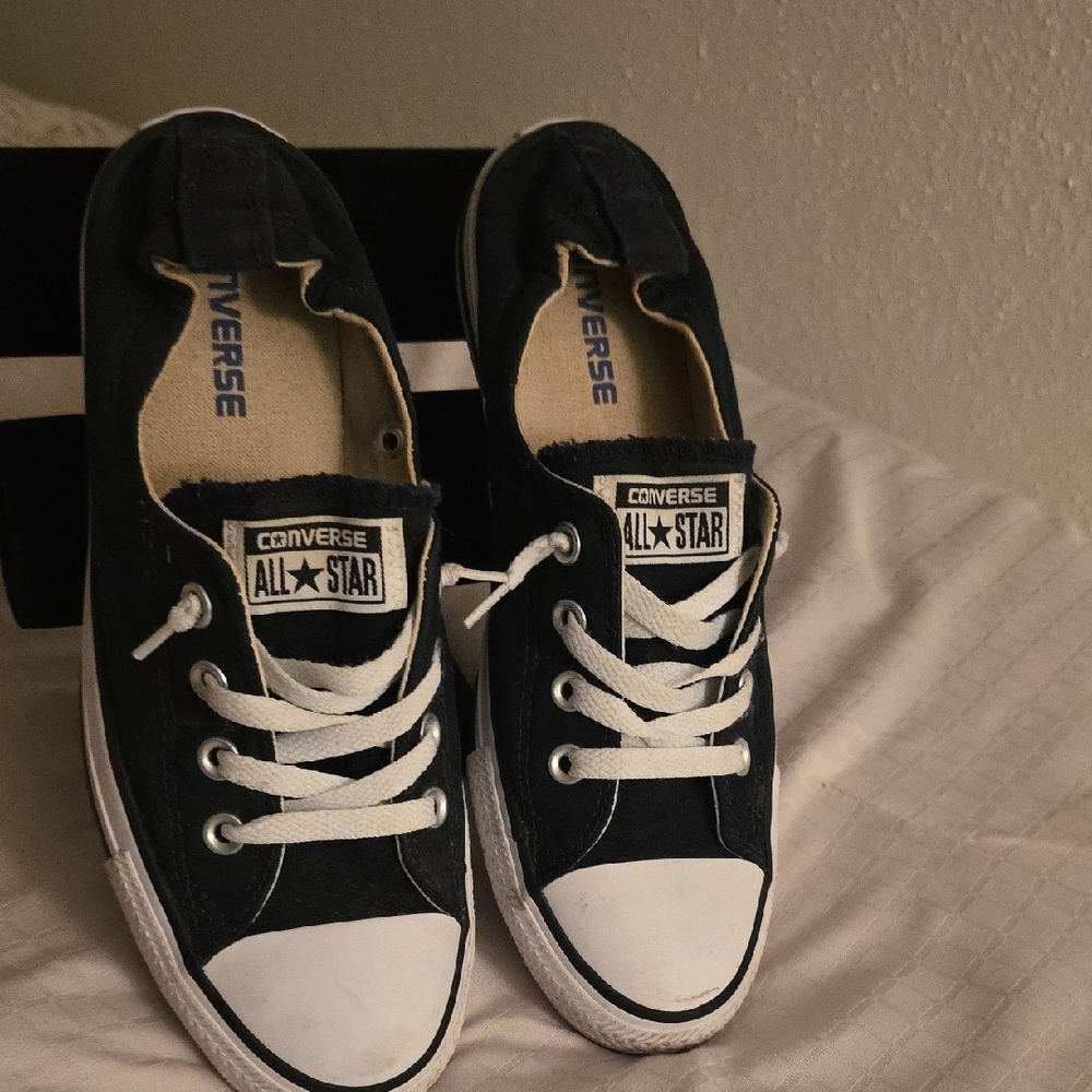 Converse All Star Black and White Sneakers